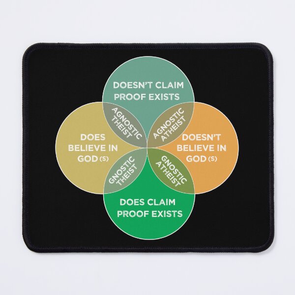 Item preview, Atheism and Agnosticism are not mutually Exclusive designed and sold by alltheprints.