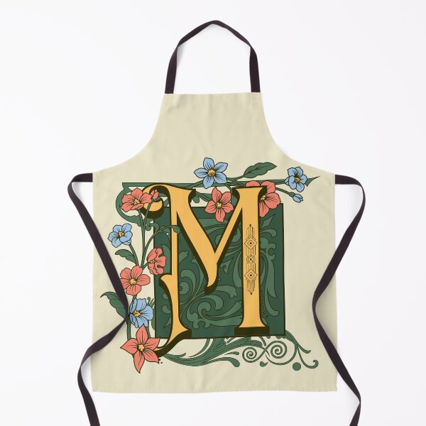 Item preview, Art Nouveau Letter M, Gold Monogram Ornament, Ornamental Letter M, Art Deco designed and sold by PROMEN Creativity.