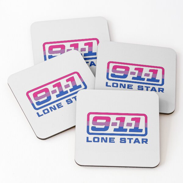 Item preview, 9-1-1: Lone Star logo (Bisexual Pride Themed) designed and sold by Sunny's Delights.