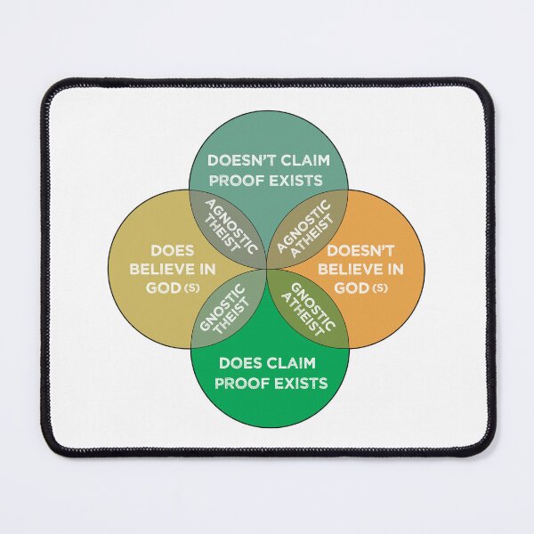 Item preview, Atheism and Agnosticism are not mutually Exclusive designed and sold by alltheprints.