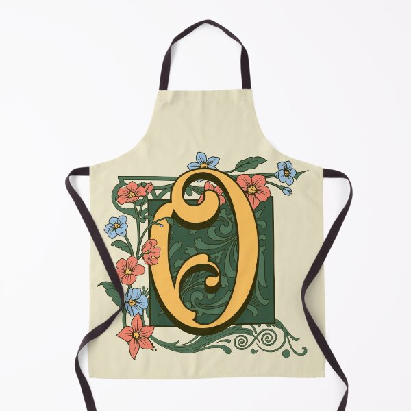 Item preview, Art Nouveau Letter O, Gold Monogram Ornament, Ornamental Letter O, Art Deco designed and sold by PROMEN Creativity.