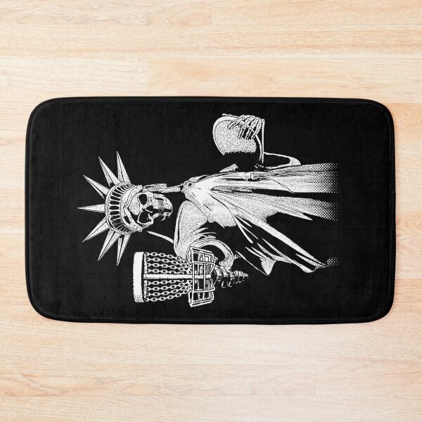 Item preview, Funny Disc Golf Player Gothic Skeleton Statue Of Liberty designed and sold by GrandeDuc.