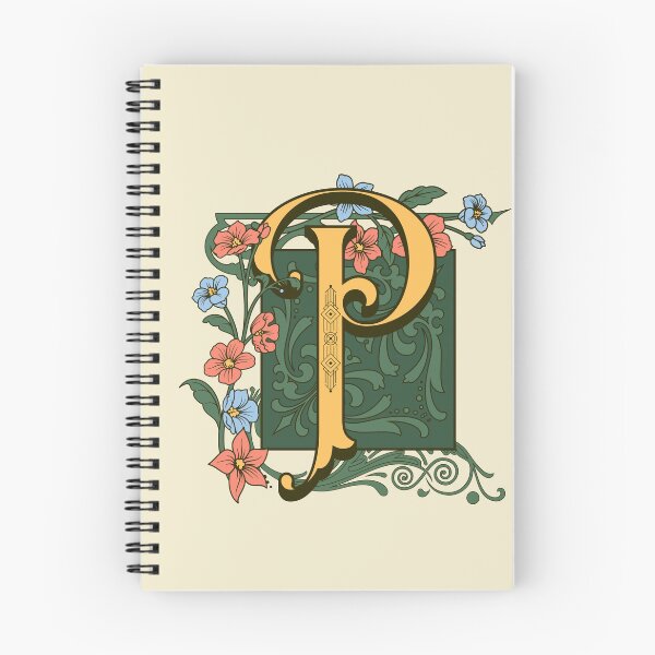 Item preview, Art Nouveau Letter P, Gold Monogram Ornament, Ornamental Letter P, Art Deco designed and sold by PROMEN Creativity.