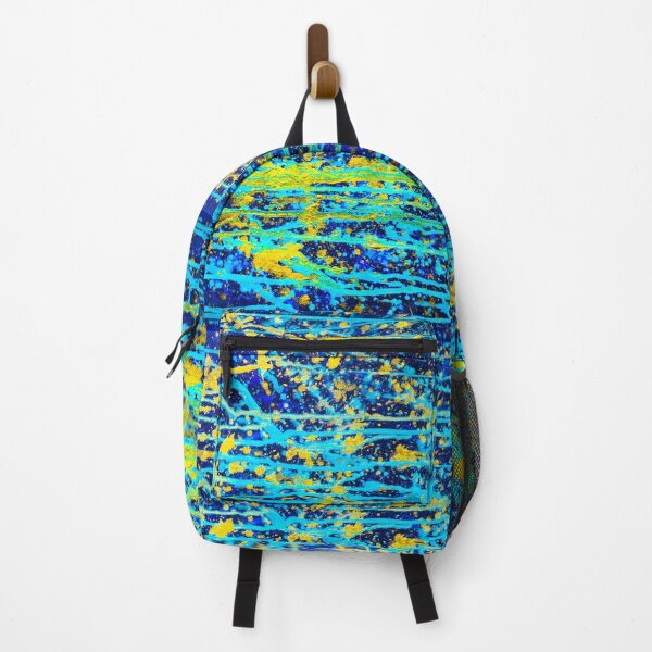ABSTRACT WASH AND SPLATTER EXPLORATION 2 of 3 Backpack