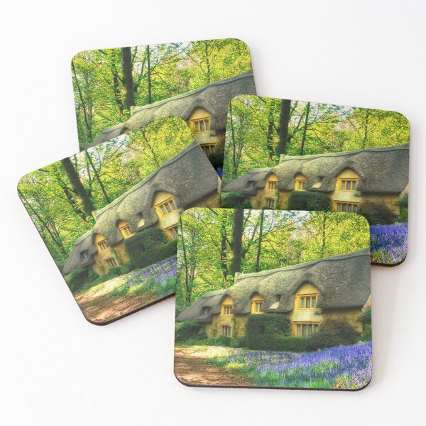 Item preview, Thatched Bluebell Cottage designed and sold by Alisonchambers2.
