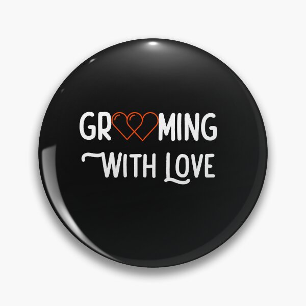 Item preview, A funny bloodhound dog grooming mantrailing T-shirt Grooming with love designed and sold by MayaAndNora.