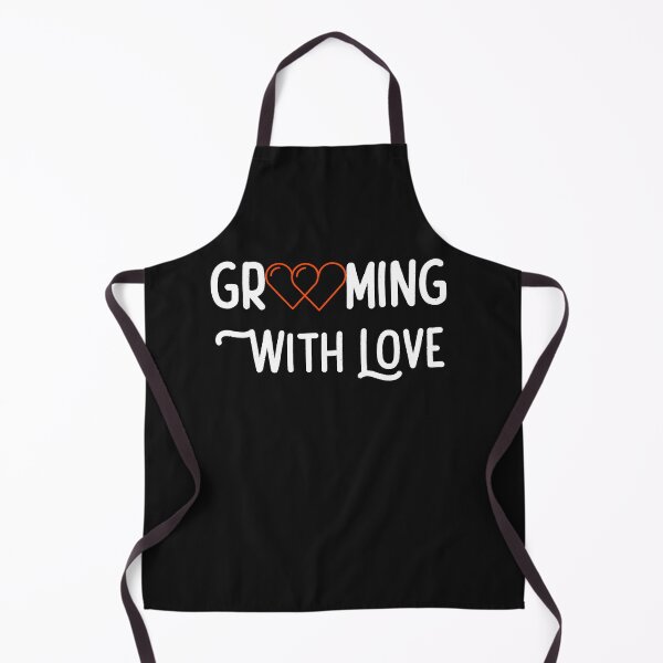 Item preview, A funny bloodhound dog grooming mantrailing T-shirt Grooming with love designed and sold by MayaAndNora.