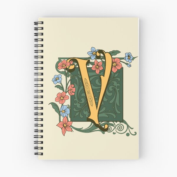 Item preview, Art Nouveau Letter V, Gold Monogram Ornament, Ornamental Letter V, Art Deco designed and sold by PROMEN Creativity.