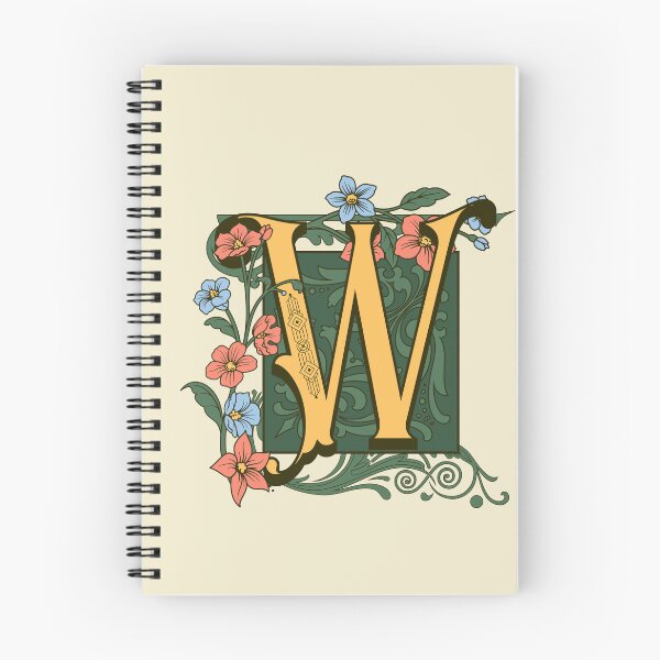 Item preview, Art Nouveau Letter W, Gold Monogram Ornament, Ornamental Letter W, Art Deco designed and sold by PROMEN Creativity.