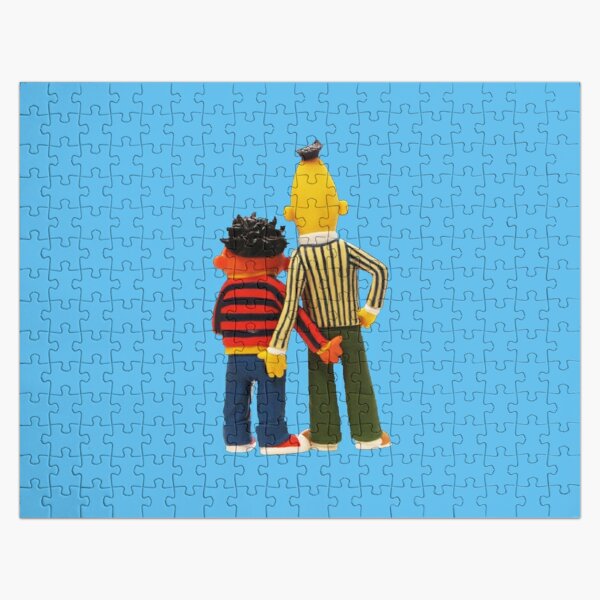 Bert And Ernie Real Love Jigsaw Puzzle