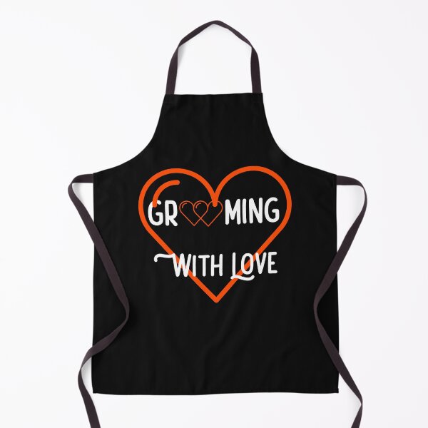 Item preview, A funny bloodhound dog grooming mantrailing T-shirt Grooming with love designed and sold by MayaAndNora.