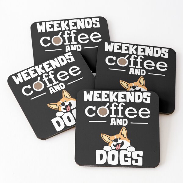 Item preview, Weekends Coffee And Dogs designed and sold by pixelone.