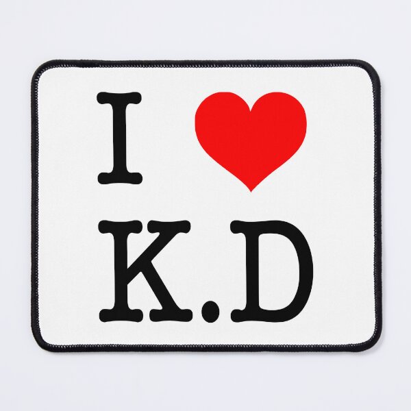 Item preview, I Love Kevin Durant designed and sold by JaclynPiel.