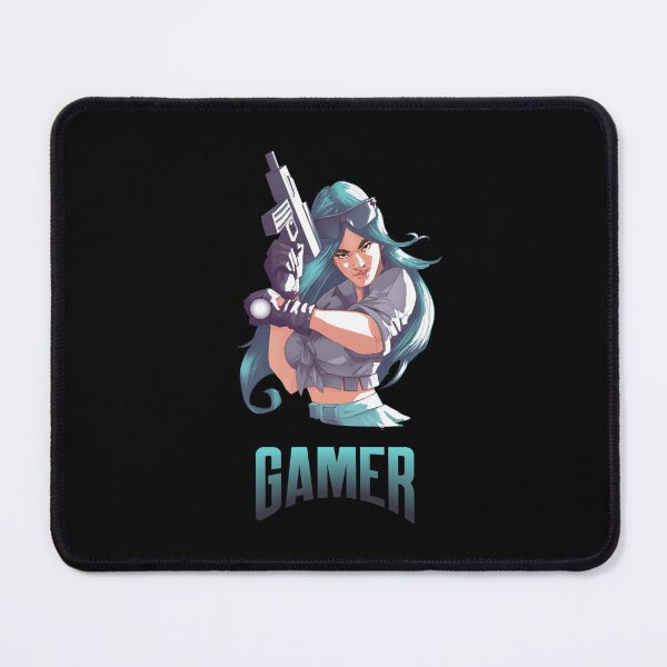Item preview, Gamer with Fierce Female Shooter Gang designed and sold by PRIVARSHU.