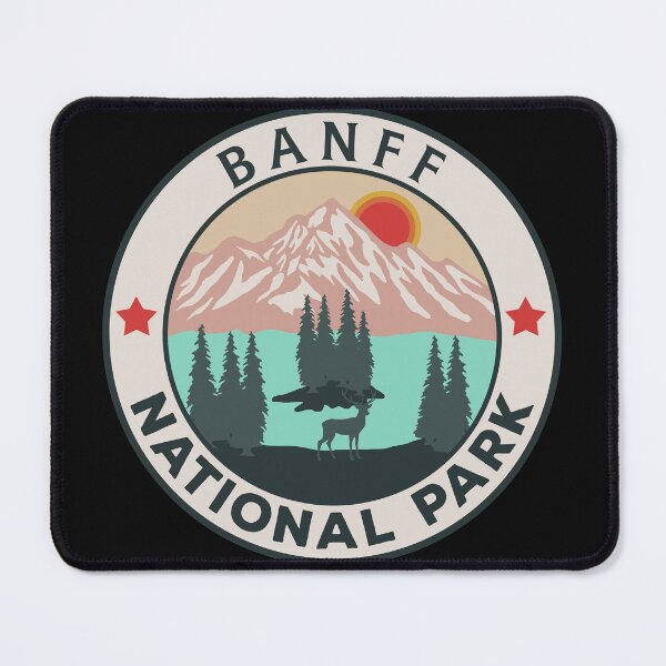 Aperçu de l'œuvre Parc national Banff créée et vendue par Road-tees.
