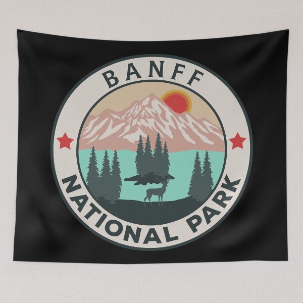 Artikelvorschau, Banff Nationalpark entworfen und verkauft von Road-tees.
