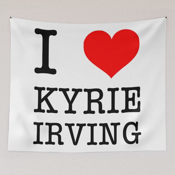 Item preview, I Love Kyrie Irving designed and sold by JaclynPiel.