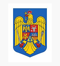 Romania Coat of Arms Photographic Print