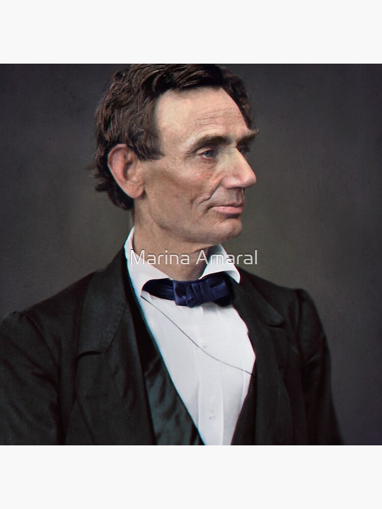 Abraham Lincoln, circa 1863 by marinamaral