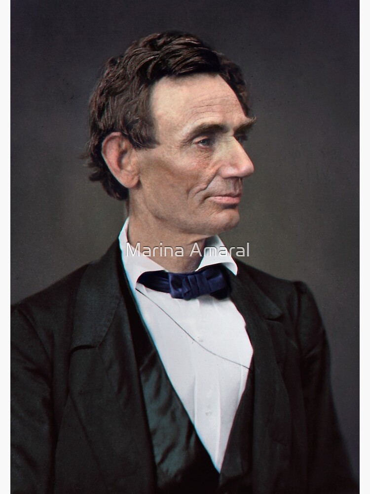 Abraham Lincoln, circa 1863 by marinamaral