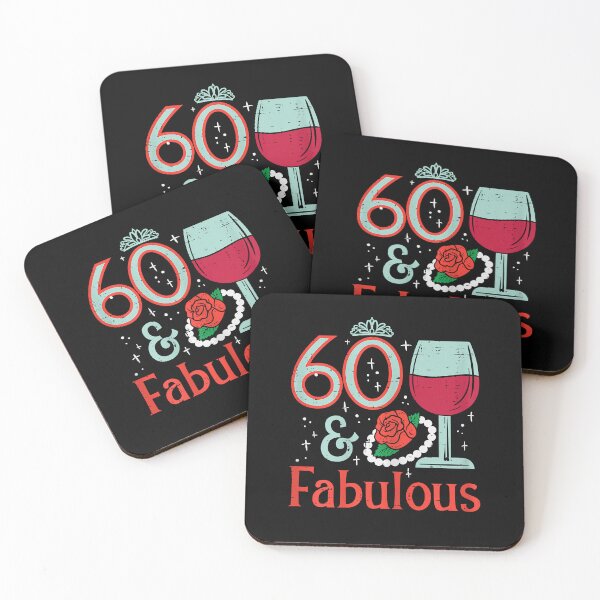 Item preview, Womens 60 & Fabulous Sixty 60th Birthday 60 Bday Party Years Women T-Shirt designed and sold by maverickbott.