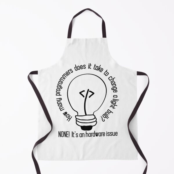 Item preview, How many programmers does it take to change a light bulb designed and sold by alltheprints.