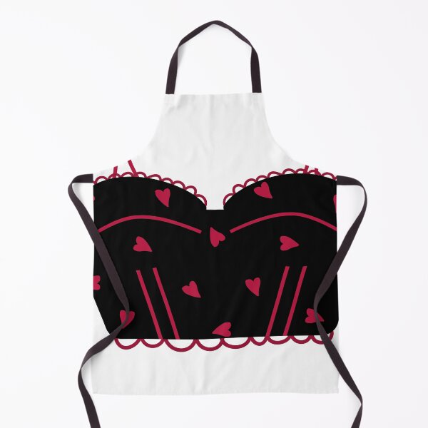 Item preview, Cute and Sexy Black with Hearts Bralette designed and sold by CatsWCleavers.