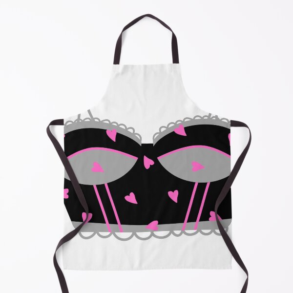 Item preview, Cute and Sexy Black and Grey with Hearts Bralette designed and sold by CatsWCleavers.