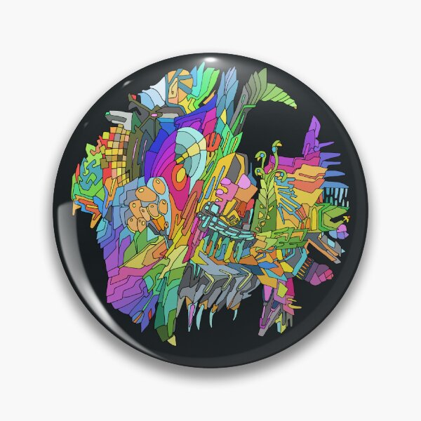 Item preview, Psychedelic Abstract Landscape designed and sold by Chubuter.