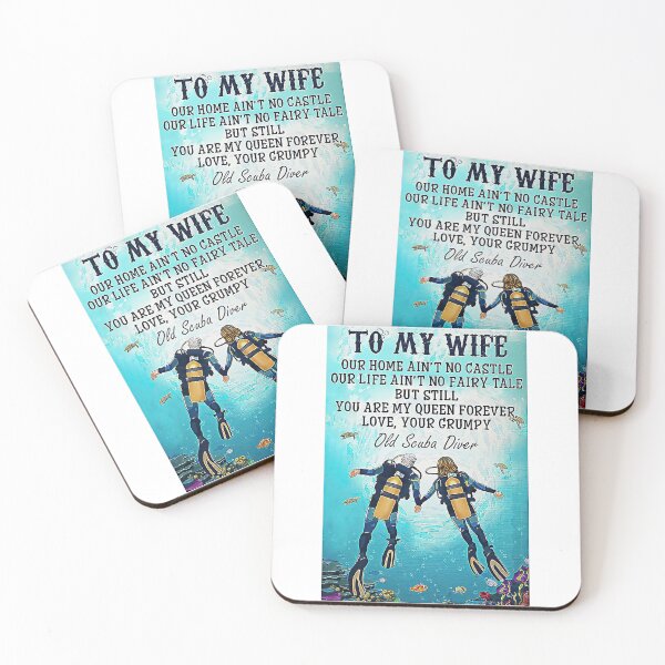 Item preview, Scuba Diving To My Wife designed and sold by TaryGambit95.