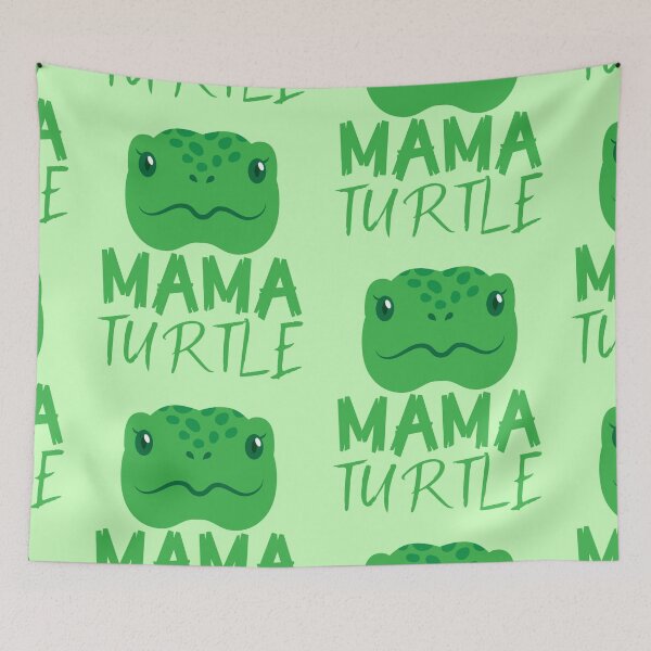 Item preview, MAMA TURTLE (with matching Papa Turtle and Baby Turtle) designed and sold by jazzydevil.