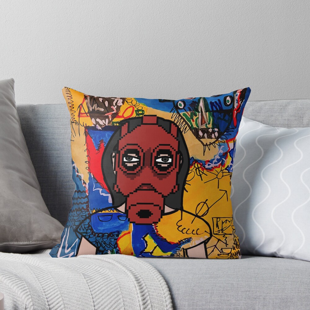 Item preview, Throw Pillow designed and sold by CryptoLuke.