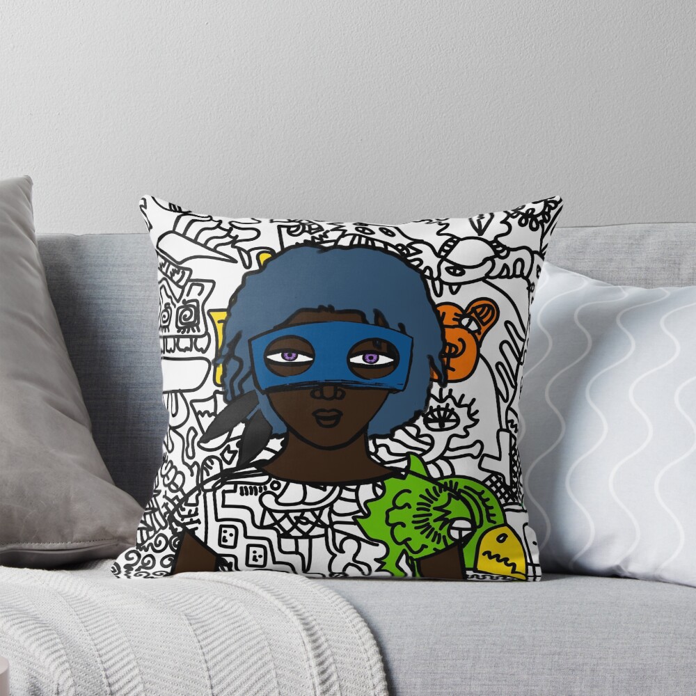 Item preview, Throw Pillow designed and sold by CryptoLuke.