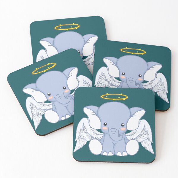Item preview, Cute angel elephant  designed and sold by SidTastic .