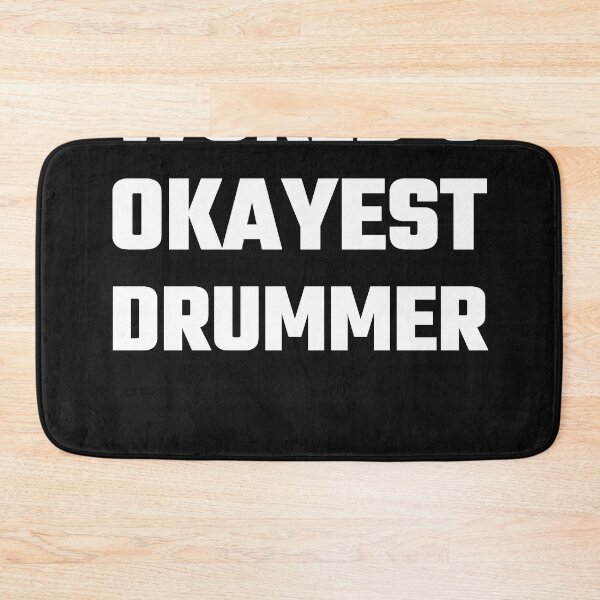 Item preview, World&x27;s Okayest Drummer  designed and sold by WesleyCopenhe.