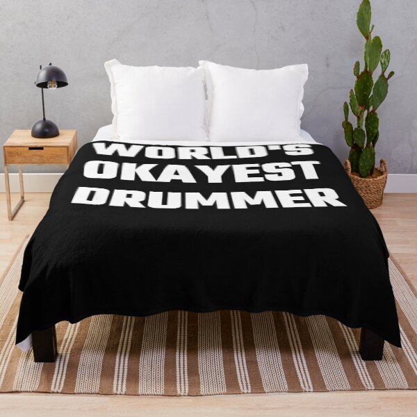 Item preview, World&x27;s Okayest Drummer  designed and sold by WesleyCopenhe.