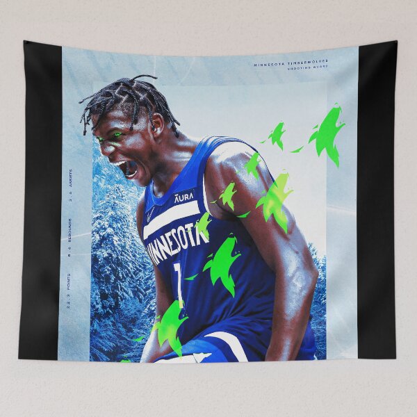 Item preview, Anthony Edwards 1 Basketball designed and sold by HazlettTLH.