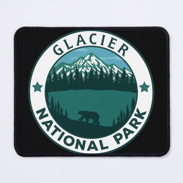 Item preview, Glacier National Park designed and sold by Road-tees.