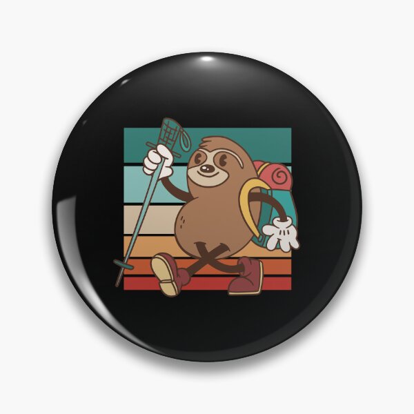 Item preview, sloth hiker designed and sold by DerSenat.