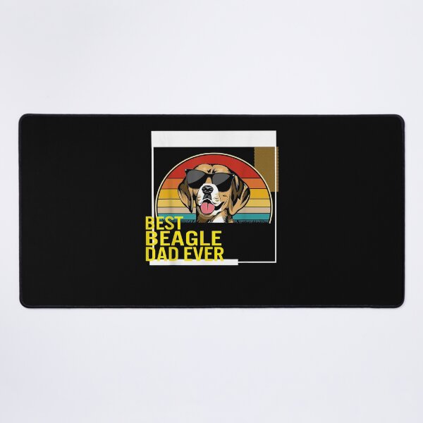 Item preview, Best Beagle Dad Ever Father's Day Dog Dad Men Grandpa Gift F T-Shirt designed and sold by jadynbennionv.