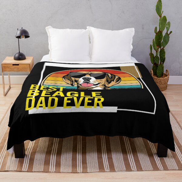 Item preview, Best Beagle Dad Ever Father's Day Dog Dad Men Grandpa Gift F T-Shirt designed and sold by jadynbennionv.