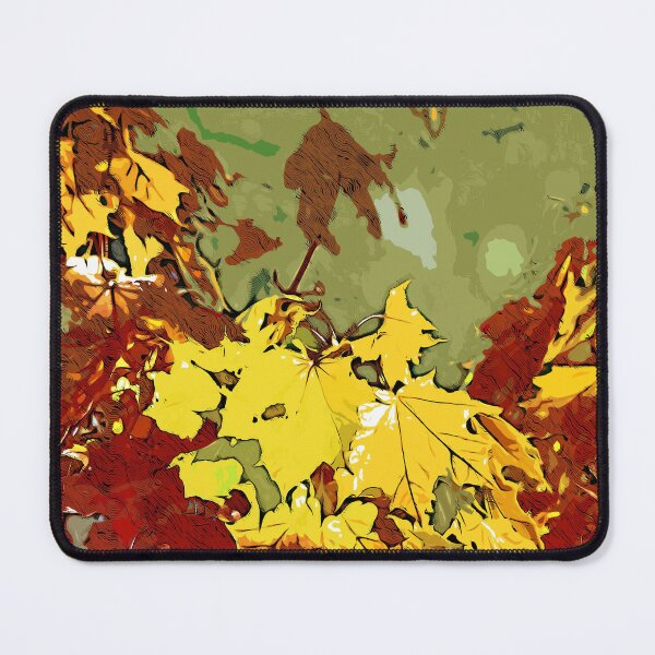 Item preview, Autumn leaves, color print designed and sold by artdragongift 15.