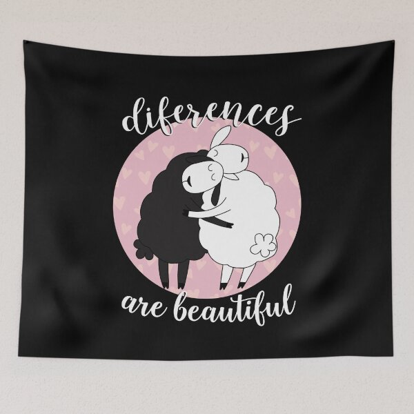 Item preview, Differences are beautiful designed and sold by ValentinaHramov.