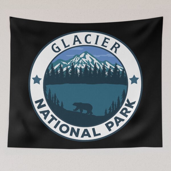 Item preview, Glacier National Park designed and sold by Road-tees.