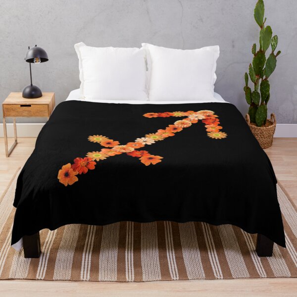 Item preview, Floral Sagittarius Zodiac Symbol designed and sold by Hellofriendco.