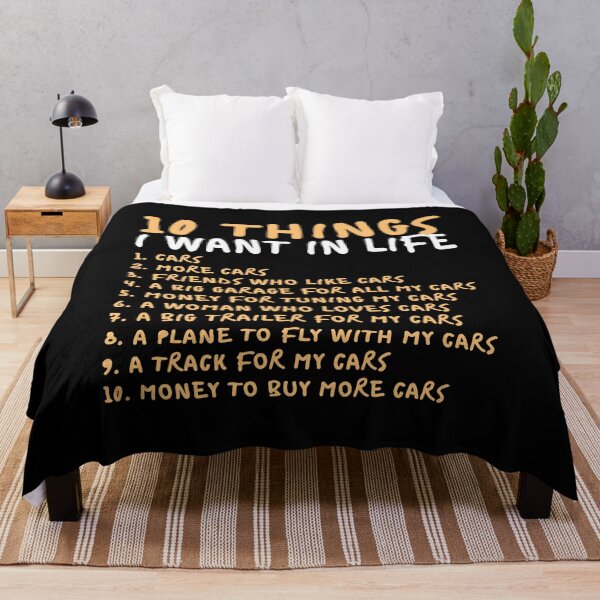 Item preview, Car Enthusiast 10 things I want in life cars more cars lover funny saying gift  designed and sold by alenaz.