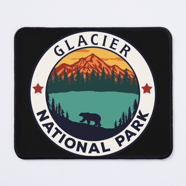 Item preview, Glacier National Park designed and sold by Road-tees.