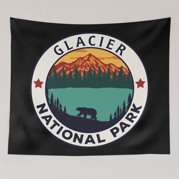 Item preview, Glacier National Park designed and sold by Road-tees.