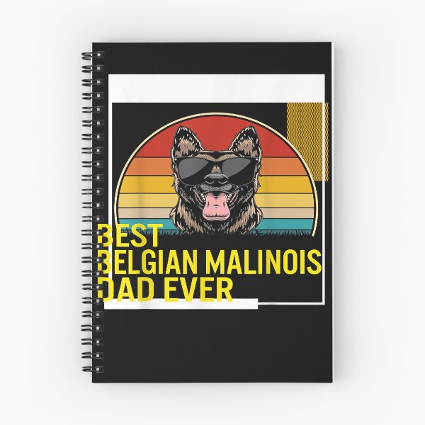 Item preview, Best Belgian Malinois Dad Ever Father's Day Dog Dad Men Gran T-Shirt designed and sold by jadynbennionv.
