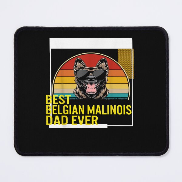 Item preview, Best Belgian Malinois Dad Ever Father's Day Dog Dad Men Gran T-Shirt designed and sold by jadynbennionv.